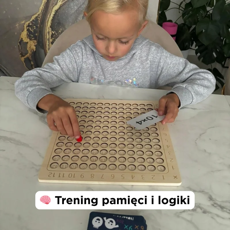 Rodzeństwo w różnym wieku gra razem przy planszy